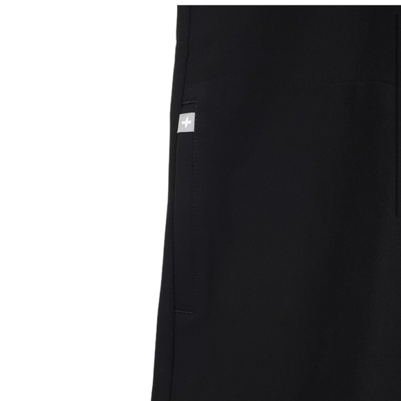 FIGS Black Rafaela Oversized Scrub Top Size L - Picture 3 of 6